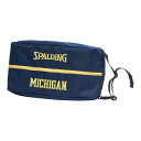 【ポイント10倍! ※要エントリー】SPALDING スポルディング シューズバッグ ミシガン ネイビー 42002MIC