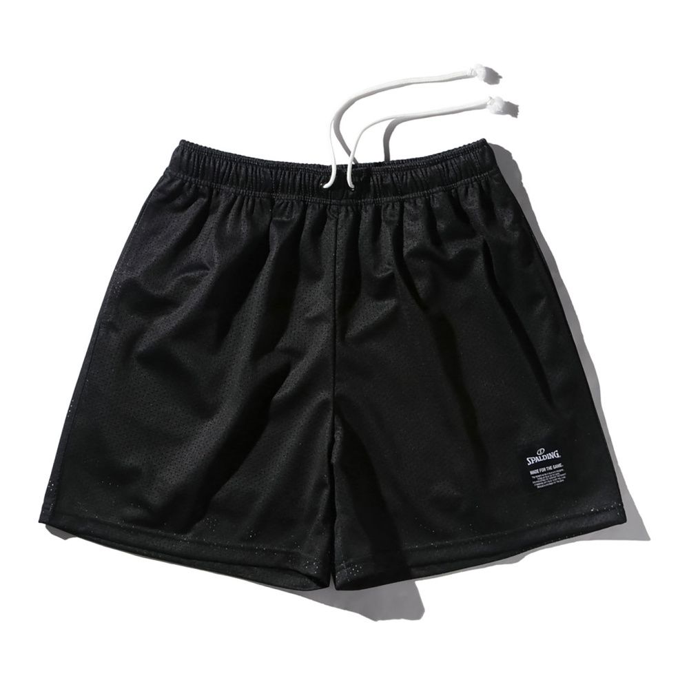 【ポイント10倍！要エントリー】スポルディング デイリーメッシュパンツ ブラック バスケットボール SM..