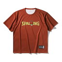 スポルディング Tシャツ ONE PIECE ヒトヒトの実 ロゴ レッド バスケットボール SMT25106P