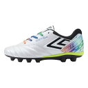 【エントリーでポイント最大10倍】アンブロ umbro UF4FCSB1J サッカー スパイク シューズ アクセレイター MIDジュニア ワイド HG S.ホワ...