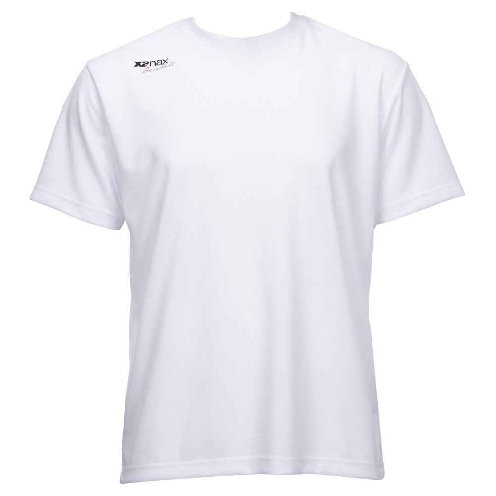 【6/4 20時～エントリーでP5倍】ザナックス XANAX 野球 BW24MST メッセージTシャツ ホワイト