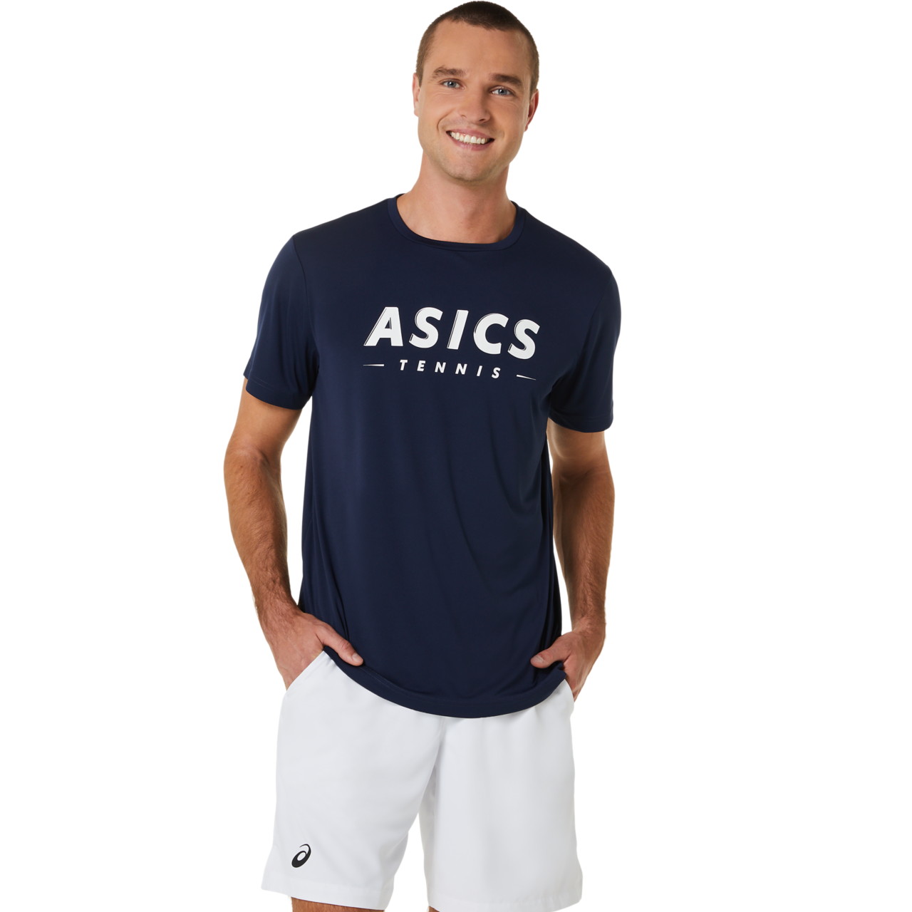 asics アシックス 2041A259 テニスウェア メンズ COURT ドライ グラフィック 半袖シャツ 2041A259 400