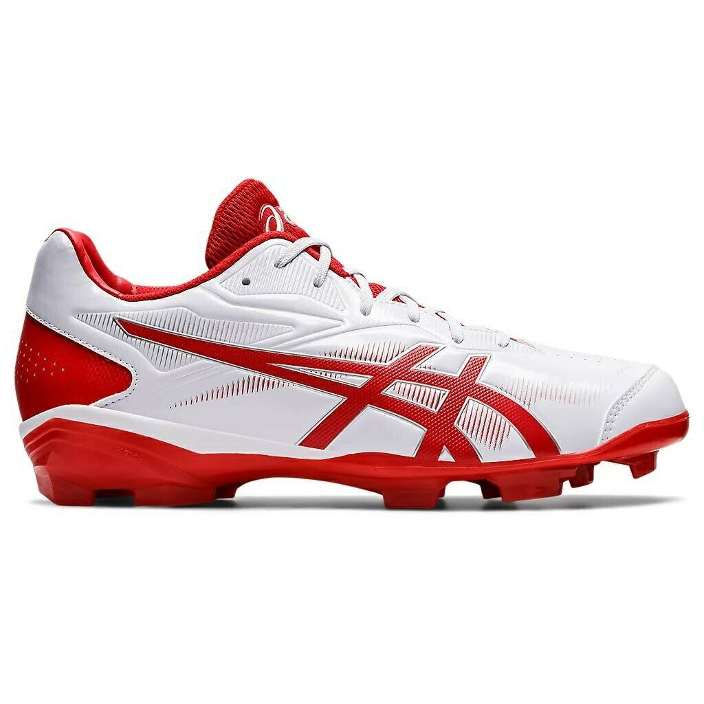 asics アシックス 1123A033 野球トレーニングシューズ スターシャイン 3 ホワイト/レッド 1123A033