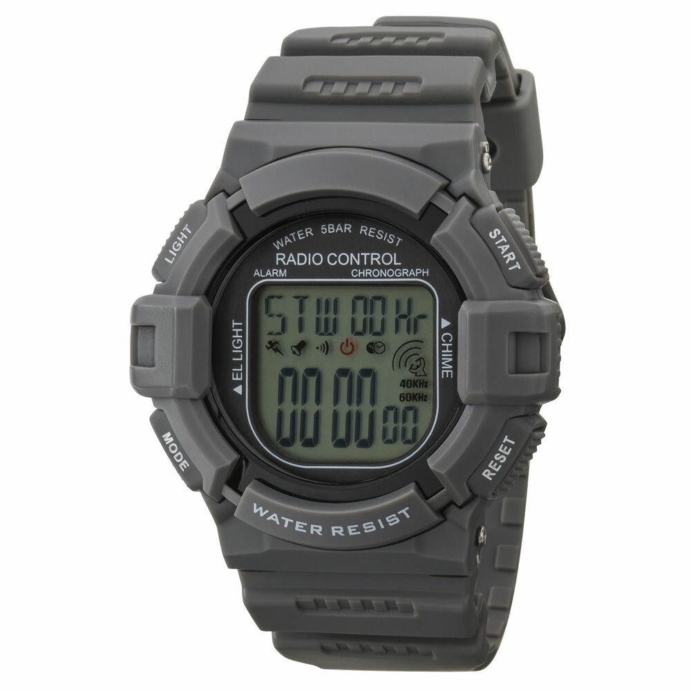 電波腕時計 CREPHA クレファー TE-D189-GR 電波 スポーツウォッチ 腕時計 ランニング ウォーキング