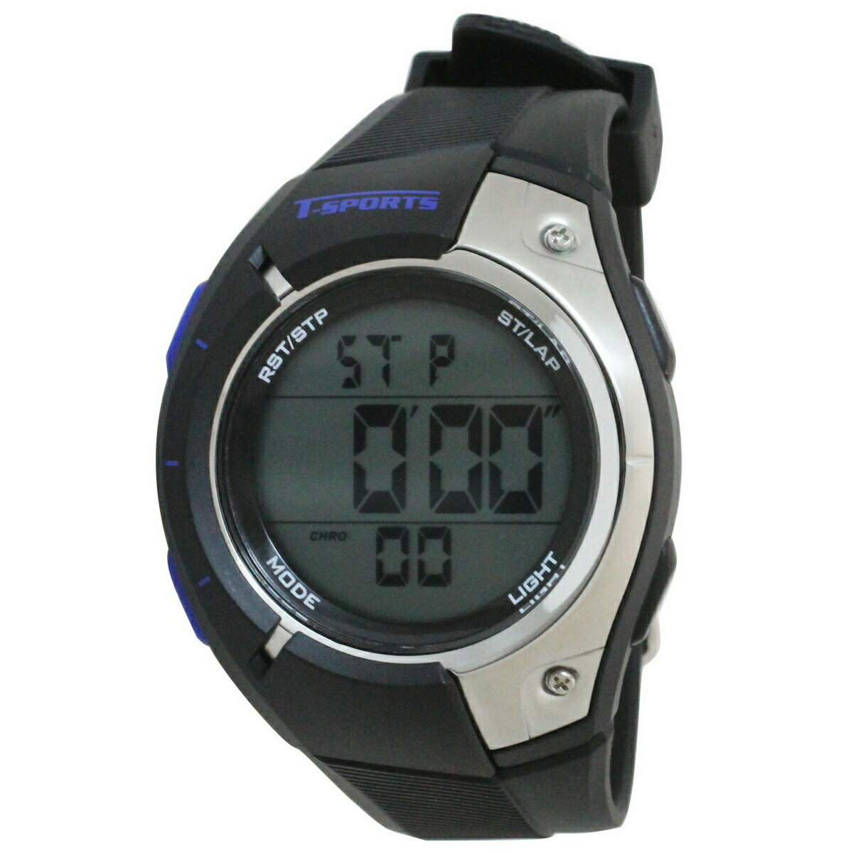 【エントリーでポイント最大10倍】CREPHA クレファー TS-D033-BK 150LAP スポーツウォッチ 腕時計 ランニング ウォーキング