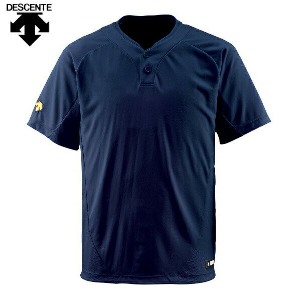 DESCENTE デサント 野球 DB-201 DNVY 2ボタンTシャツ