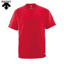 DESCENTE デサント 野球 JDB-200 RED ベースボールTシャツ(4)