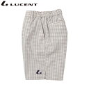 【エントリーでポイント最大10倍】LUCENT ルーセント XLS5473 テニス ウェア メンズ レディース ハーフパンツ グレー XLS5473