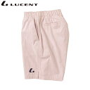 【エントリーでポイント最大10倍】LUCENT ルーセント XLS5481 テニス ウェア メンズ レディース ハーフパンツ ライトピンク XLS5481