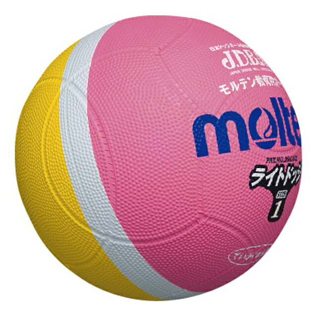 molten モルテン SLD1PL ドッジボール ボール ライトドッジボール ピンク×黄 SLD1PL