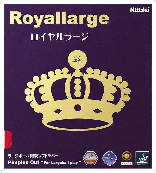 Nittaku ニッタク NR-8559 卓球 ラバー ロイヤルラージ/ROYAL LARGE レッド NR-8559