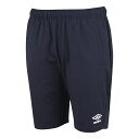 UMBRO アンブロ サッカー UAS2351P NVY ウォームアップハーフパンツ ネイビー ボトムス