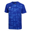 UMBRO アンブロ サッカー UAS6310 BLU ゲームシャツ グラフィック ブルー トップス