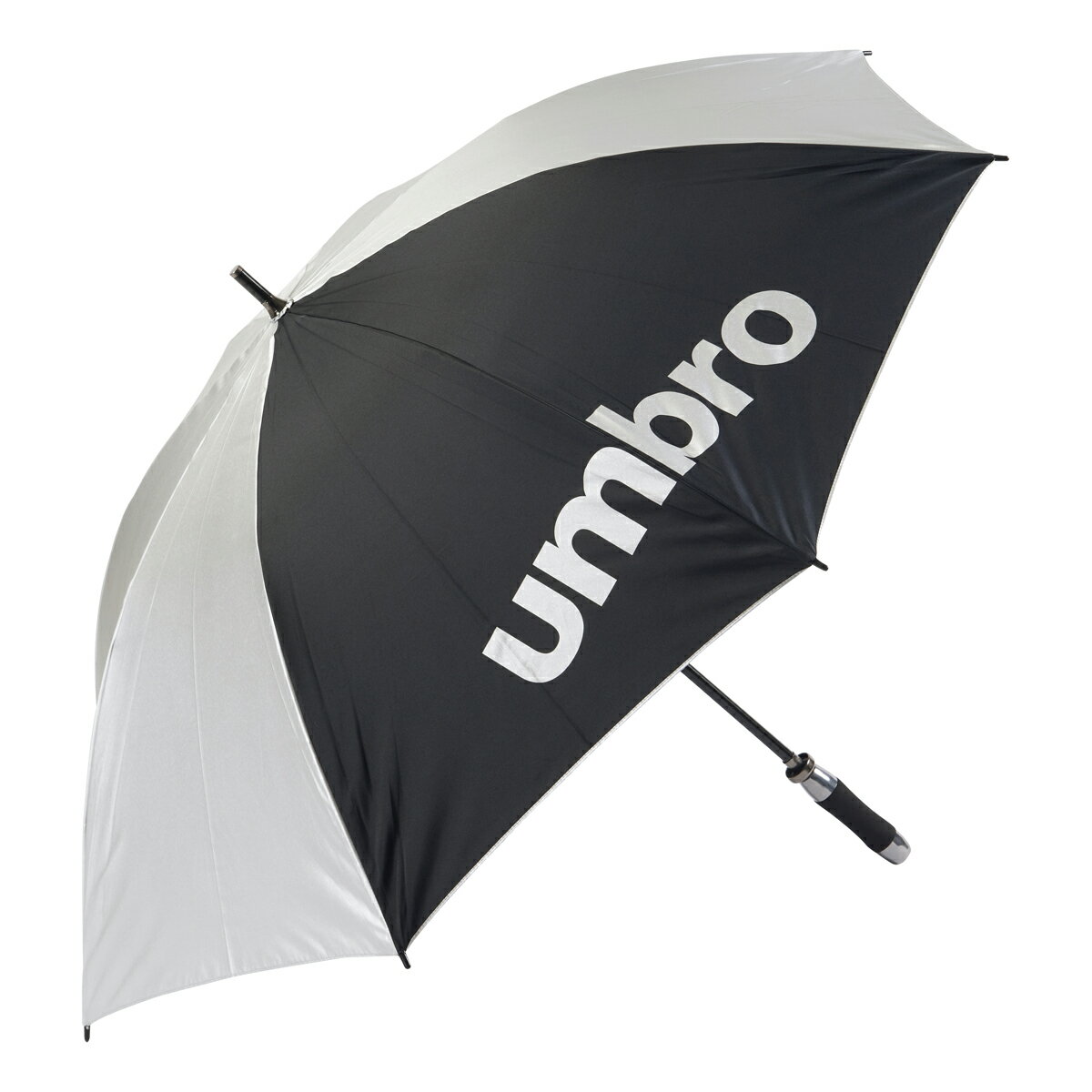 【大感謝祭】UMBRO アンブロ サッカー UJS9700B SLV UVケアアンブレラ 全天候型 晴雨兼用 傘 シルバー