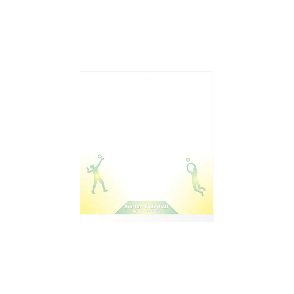 【大感謝祭】UNIX ユニックス 記念品 スポーツ種目別サイン用色紙 バレーボール -1 FD1313 FD13-13 FD1..