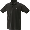 【エントリーでポイント最大10倍】YONEX/ヨネックス 10800 ウェア トップス メンズ レディース ゲームシャツ BK 10800