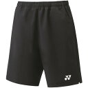 【エントリーでポイント最大10倍】YONEX/ヨネックス 15160 ウェア ボトムス メンズ レディース ハーフパンツ BK 15160