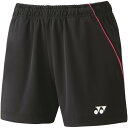 【エントリーでポイント最大10倍】YONEX ヨネックス 25070 ウェア ボトムス レディース ウィメンズ ニットショートパンツ BK 25070
