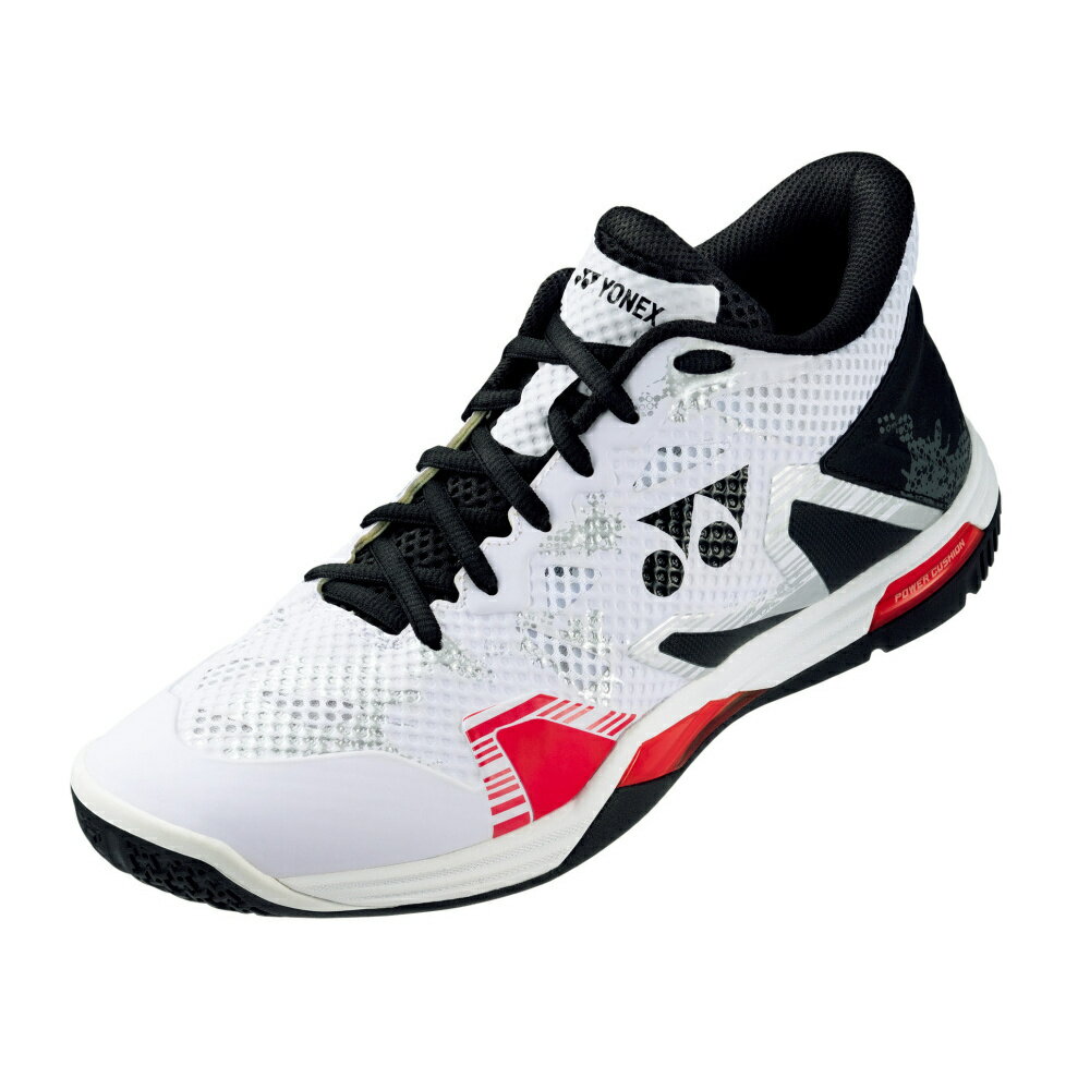 YONEX ヨネックス SHBELZ3MD バドミントン シューズ メンズ レディース パワークッションエクリプションZミッド W/BK SHBELZ3MD