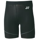 【エントリーでポイント最大10倍】YONEX ヨネックス STB-F2003 007 ハーフスパッツ 男女兼用 メンズ レディース ブラック
