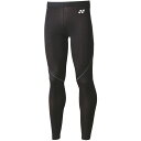 【エントリーでポイント10倍!】YONEX ヨネックス STB-F2004 007 ロングスパッツ 男女兼用 メンズ レディース ブラック