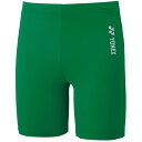 【エントリーでポイント最大10倍】YONEX ヨネックス STBF2015 003 ハーフスパッツ 男女兼用 メンズ レディース グリーン