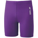 【エントリーでポイント最大10倍】YONEX ヨネックス STBF2015 039 ハーフスパッツ 男女兼用 メンズ レディース パープル