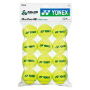 YONEX ヨネックス TMP40 テニス ボール マッスルパワーボール40 1ダース12個入り ドットグリーン TMP40