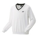 YONEX ヨネックス バドミントン 32032 011 メンズ レディーストレーナー ホワイト ウェア 男女兼用