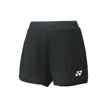 【5%OFFクーポン発行中】YONEX ヨネックス 25047 テニス・バドミントン ウエア(ウィメンズ) ウィメンズショートパンツ ブラック 25047【送料無料】【39ショップ】