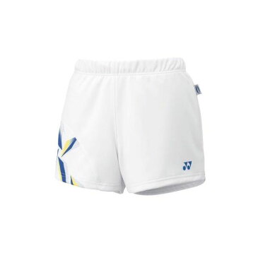 【5%OFFクーポン発行中】YONEX ヨネックス 25048 テニス・バドミントン ウエア(ウィメンズ) ウィメンズニットショートパンツ ホワイト 25048【送料無料】【39ショップ】