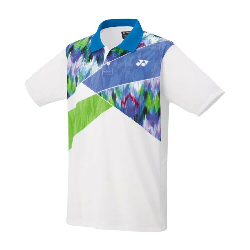 ヨネックス YONEX 10542 バドミントン メンズ レディース ゲームシャツ ホワイト 011