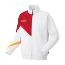 ヨネックス YONEX 70091 メンズ レディース 裏地付ウィンドウォーマーシャツ ホワイト 011