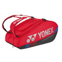 【1/31限定 ポイント10倍 出店15周年】YONEX ヨネックス BAG2402N ラケットバッグ9 スカーレット