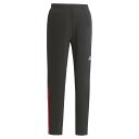YONEX ヨネックス ユニトレーニングトップパンツ ロングパンツ FW6006-187 サッカー ブラック/レッド