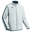 YONEX ヨネックス ユニ裏地付ウォーマージャケット FW7001-017 サッカー シルバー