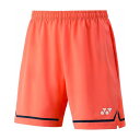 YONEX ヨネックス 15204 メンズ ハーフパンツ ハイオレンジ