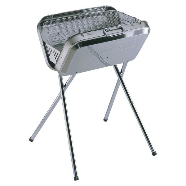 CAPTAIN STAG/キャプテンスタッグ フラッグステンレスV型バーベキューコンロ M-6490 （M6490）【送料無料】