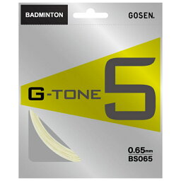 GOSEN / ゴーセン バドミントン ガット G-TONE 5 ナチュラル BS065NA