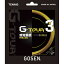 GOSEN ゴーセン 硬式テニス ガット G－TOUR 3 17 ソリッドイエロー TSGT31SY