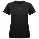 【エントリーでポイント最大10倍!】MAMMUT マムート Tシャツ レディース QD Logo Print T-Shirt AF Women BLACK PRT1 101702022(4)