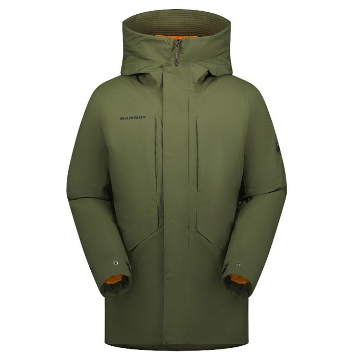 【店内2点以上で最大P10倍※要エントリー】MAMMUT マムート ジャケット メンズ Floeberg HS Thermo Hooded Coat サーモ フーデットコート AF Men IGUANA-SUNRIアウトドア 登山 101029131