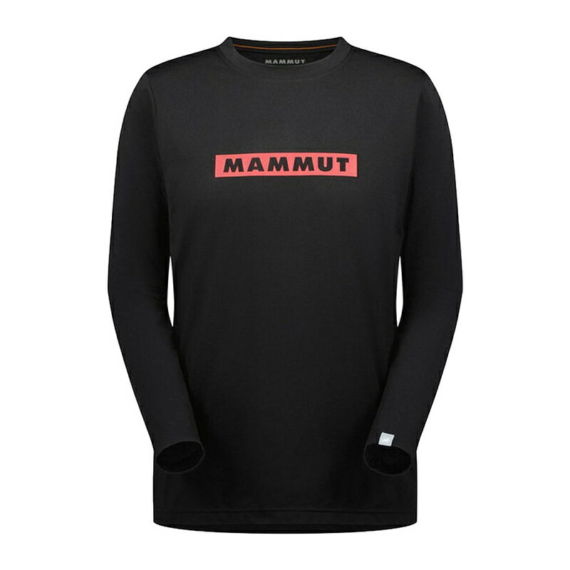 MAMMUT マムート QDロゴプリントロングスリーブTシャツ 長袖 ロンT QD Logo Print Longsleeve T-shirts AF メンズ BK-MAGMA 2 101601030