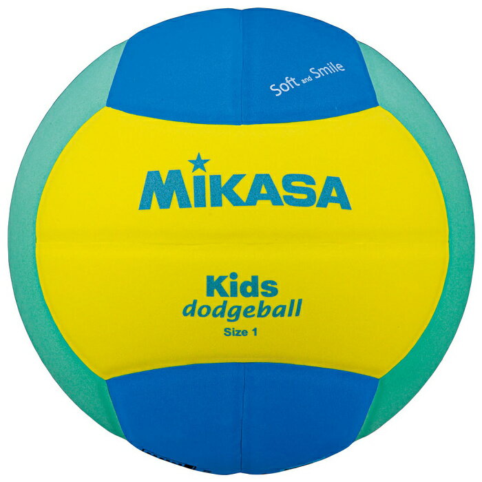 MIKASA / ミカサ スマイルドッジボール1号 イエロー/グリーン SD10YLG