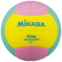 MIKASA / ミカサ スマイルドッジボール1号 イエロー/ピンク SD10YP
