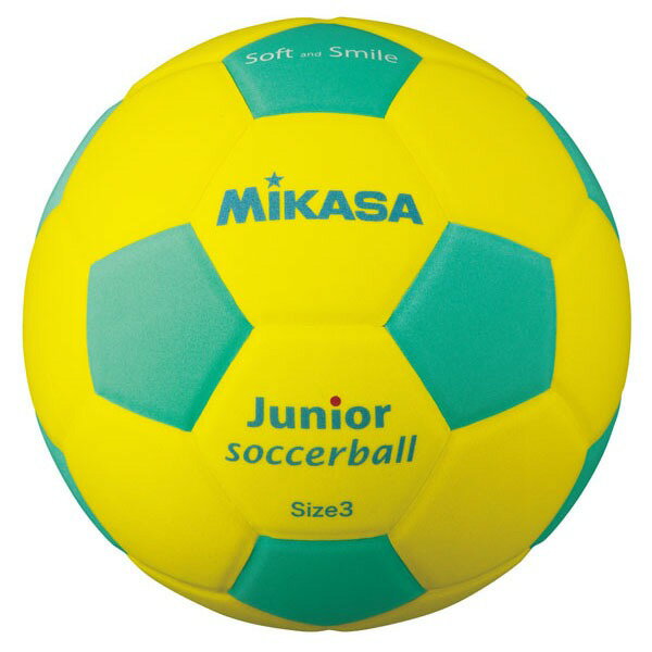 【6/4 20時～エントリーでP5倍】MIKASA ミカサ スマイルサッカーボール 3号 YLG SF3JYLG