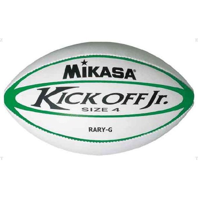 MIKASA ミカサ ラグビー ユースラグビーボール4号 ホワイト×グリーン RARYG