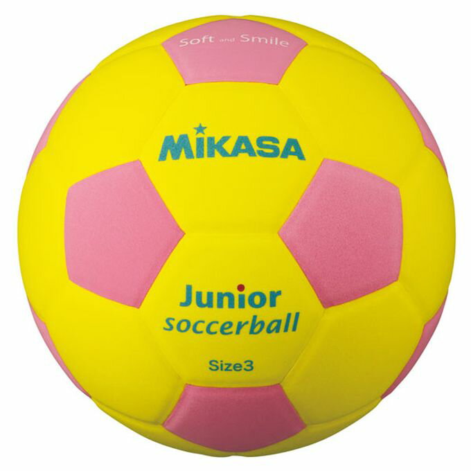 【ポイント5倍！※要エントリー】MIKASA/ミカサ スマイルサッカーボール 3号 YP SF3JYP