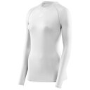 【エントリーでポイント最大10倍】SKINS スキンズ ボディケア コンプレッションウエア SERIES-1 ウィメンズ 長袖 ホワイト 18221110