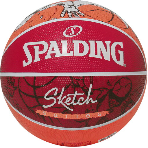 【エントリーでポイント最大10倍!】SPALDING スポルディング バスケット ボール スケッチ ドリブル ラバー SZ7 84381Z 【エントリーでポイント最大10倍!】SPALDING スポルディング バスケット ボール スケッチ ドリブル ラバー SZ7 84381Z